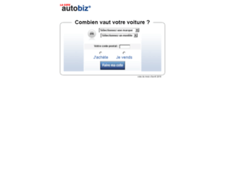 autoselection.autobiz.fr screenshot