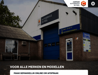 autoservicedepeel.nl screenshot