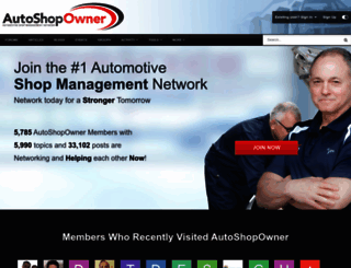 autoshopowner.com screenshot