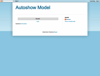 autoshowmodel.blogspot.com screenshot