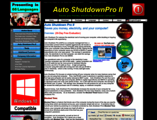 autoshutdownpro.com screenshot