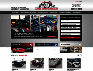 autosinternationales.com screenshot