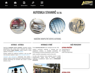 autoskla-stavaric.cz screenshot