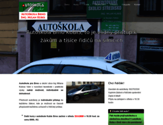 autoskola-kubis.cz screenshot