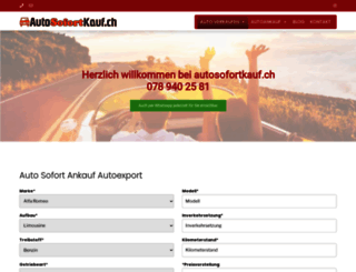 autosofortkauf.ch screenshot