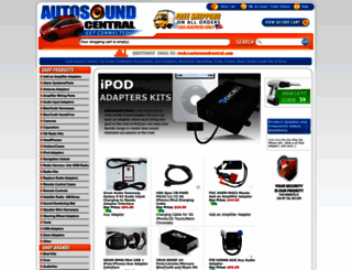 autosoundcentral.com screenshot