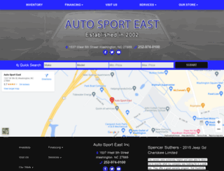 autosporteastinc.com screenshot