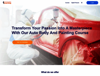 autospraypaintlearning.com screenshot