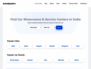 autospyders.com screenshot