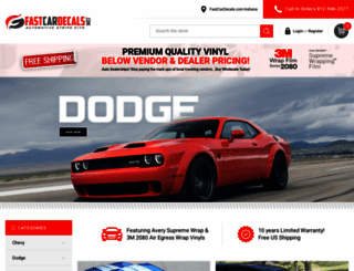 autostripedecals.com screenshot