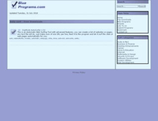 autosurf.blueprograms.com screenshot