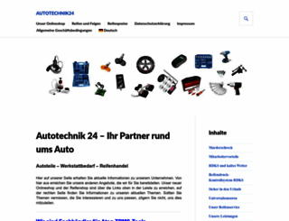 autotechnik24.de screenshot