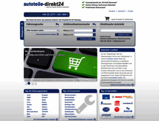 autoteile-direkt24.de screenshot