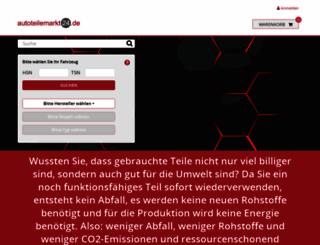 autoteilemarkt24.de screenshot
