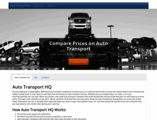 autotransporthq.com screenshot