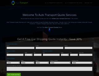 autotransportquoteservices.com screenshot