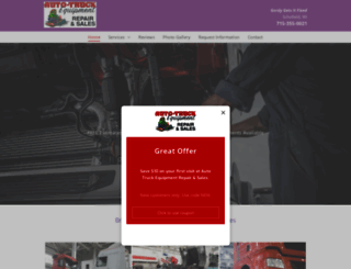 autotruckequipmentrepair.com screenshot