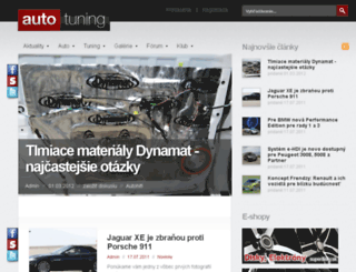 autotuning.sk screenshot