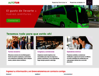autotur.com.mx screenshot
