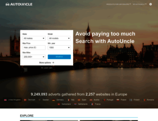 autouncle.co.uk screenshot