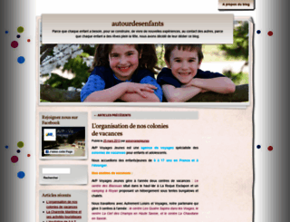 autourdesenfants.wordpress.com screenshot