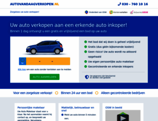autovandaagverkopen.nl screenshot