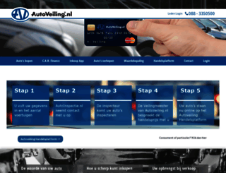 autoveiling.nl screenshot
