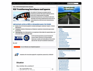 autoversicherungberechnen.org screenshot