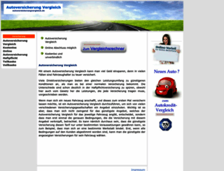 autoversicherungvergleich.de screenshot