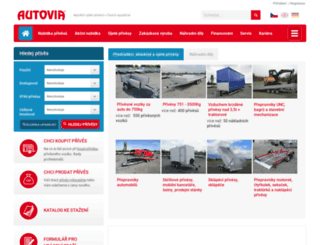 autovia.cz screenshot