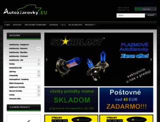autoziarovky.eu screenshot