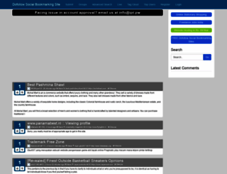 autozone.bookmarking.site screenshot
