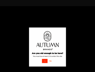 autumnbrands.com screenshot