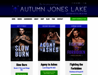 autumnjoneslake.com screenshot