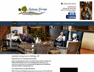 autumnspringsassistedliving.com screenshot