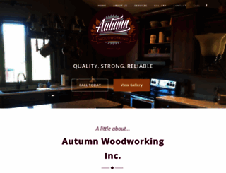 autumnwoodworkinginc.com screenshot
