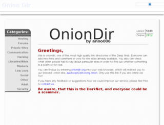 Onion Links 2023