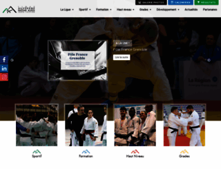 auvergne-judo.com screenshot