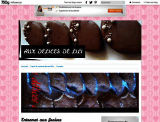 aux-delices-de-lili.over-blog.com screenshot