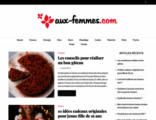 aux-femmes.com screenshot