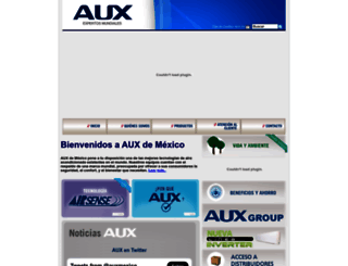 aux.com.mx screenshot