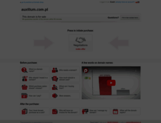 auxilium.com.pl screenshot