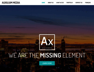 auxiliummedia.com screenshot