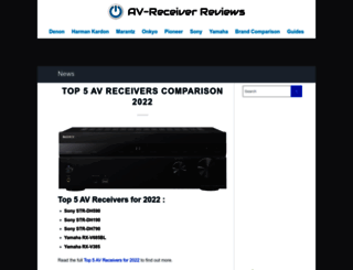 av-receivers.net screenshot