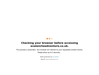 avalancheadventure.co.uk screenshot