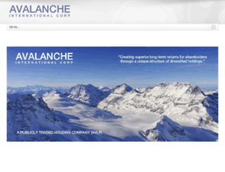 avalancheinternationalcorp.com screenshot