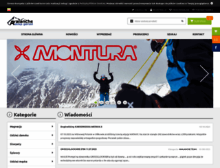avalanchesklep.pl screenshot