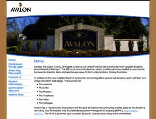 avalon-tn.com screenshot