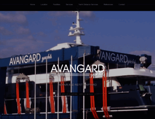 avangard-yachts.com screenshot