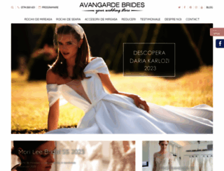 avangardebrides.ro screenshot